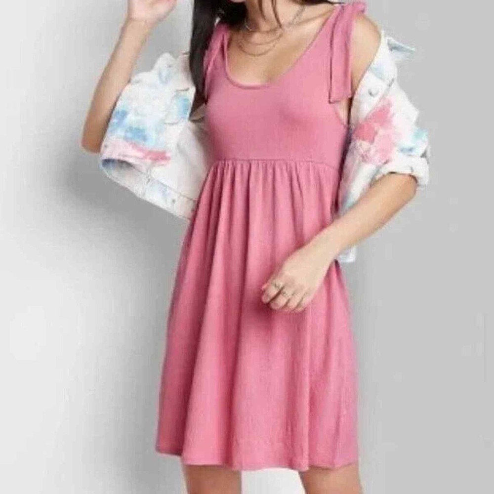 NWT See you Monday pink dress